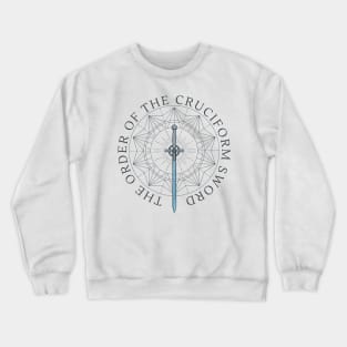 The Order of the Cruciform Sword logo OCS - warrior nun - ava silva and sister Beatrice, avatrice, netflix Crewneck Sweatshirt